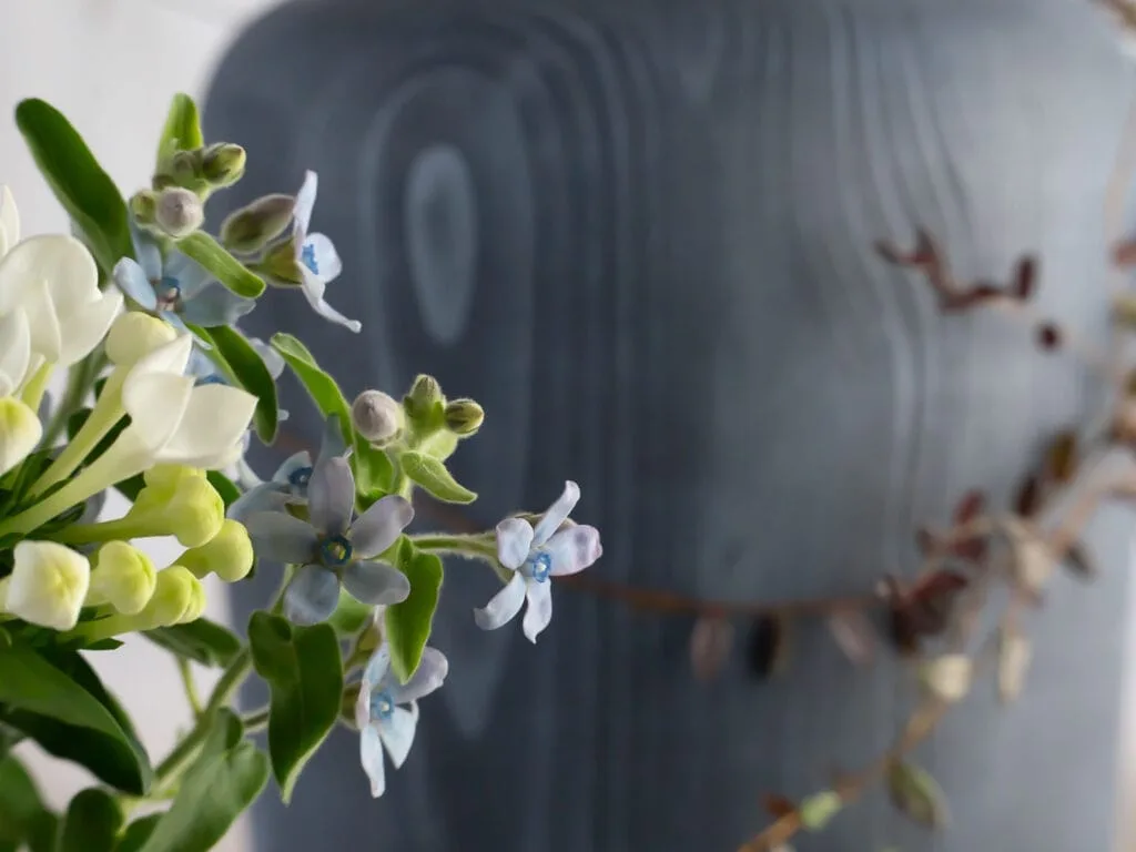 Kukkien valinta siunaustilaisuuteen