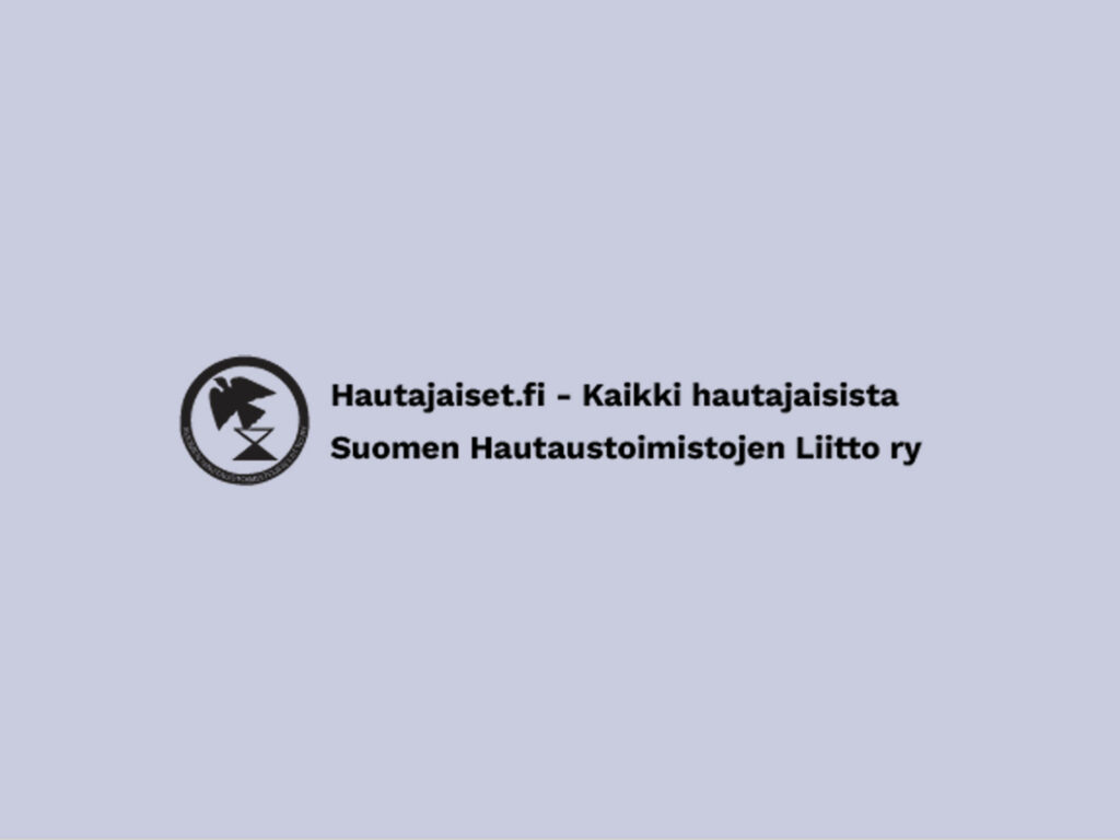 Suomen hautaustoimistojen liitto logo.